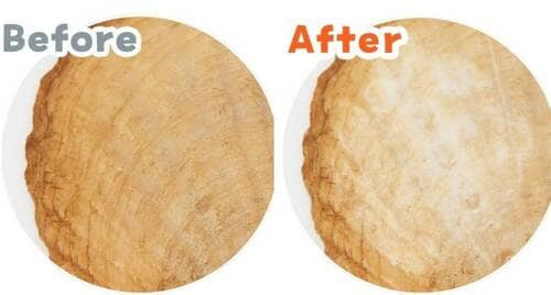 貝殻テスト:Before→After(1回こすり) 歯磨き粉おすすめ イメージ