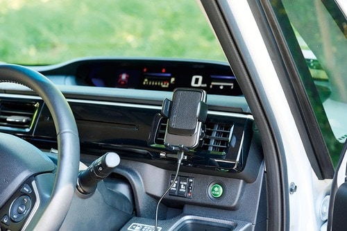 EXEA/星光産業「ワイヤレス充電 自動開閉ホルダー（EC-230）」 イメージ2