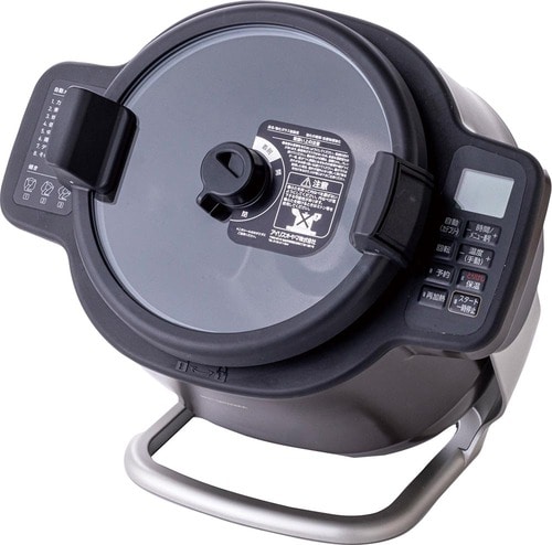 アイリスオーヤマ「自動かくはん式調理機 CHEF DRUM KDAC-IA2-T」 イメージ