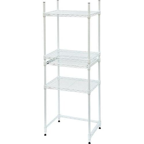 エレクター:ホームエレクター キッチンラック ホワイト:収納