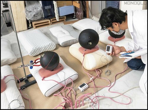 テスト3：通気性 高さ調整枕おすすめ イメージ