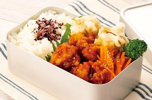 唐揚げとシュウマイでご飯がパクパクいける！ お弁当向け冷凍食品おすすめ イメージ