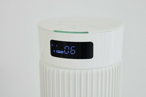 液晶画面が大きい シロカ「大風量タワーファン ビューンタワー SF-T151」おすすめ イメージ