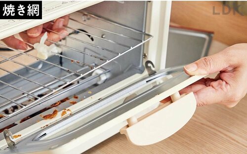 焼き網 ユアサプライムス「オーブントースター PTO-TM800F」のレビューおすすめ イメージ