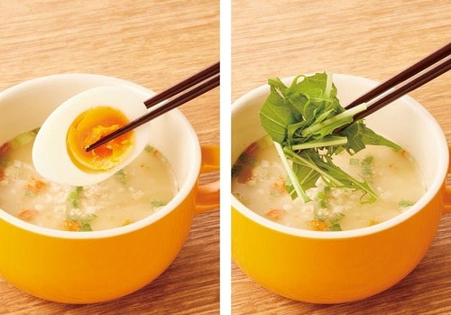 卵や菜野菜をのせるとよりボリュームUP! イメージ