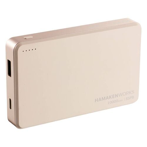 安全なモバイルバッテリーおすすめ HAMAKEN WORKS HW-SSPB100SGN イメージ