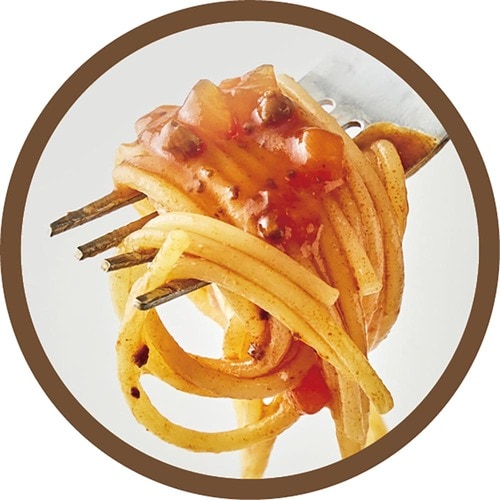 パスタソースおすすめ 日清製粉ウェルナ マ･マー トマトの果肉たっぷりのミートソース イメージ3
