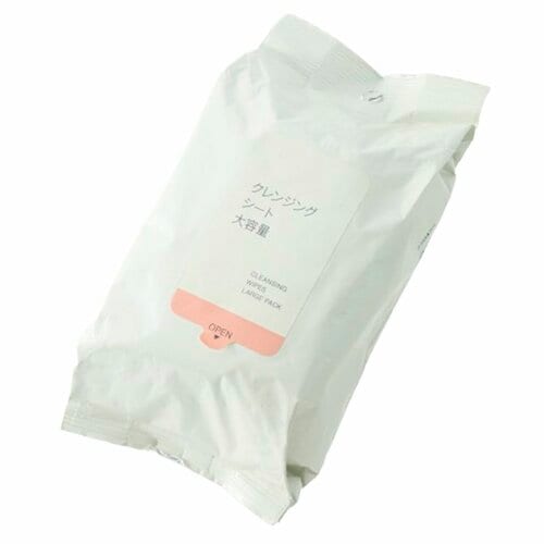 メイク落としシートおすすめ 無印良品 クレンジングシート(大容量) イメージ