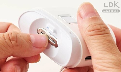 爪先が照らされる小さなライト付き 爪切りおすすめ イメージ