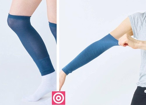 使いやすさ：程よい圧で伸縮性が高い 夏用レッグウォーマーおすすめ イメージ