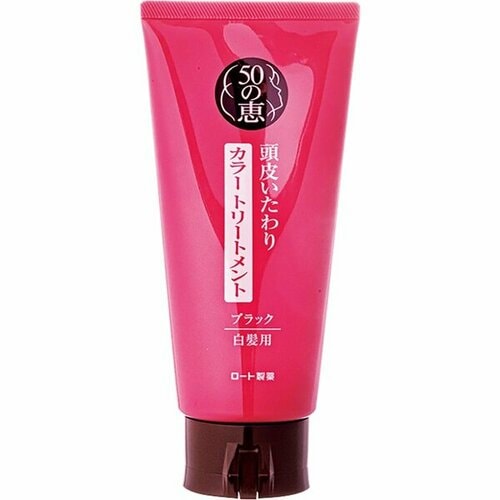 ロート製薬「50の恵 頭皮いたわり カラートリートメント」 イメージ