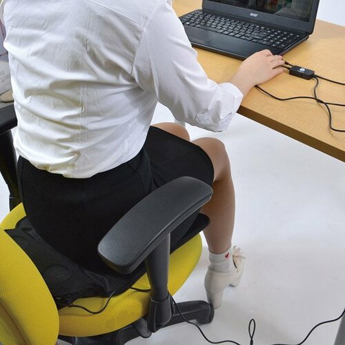 ②暑い日もお尻涼しい！ USB爽快クッション イメージ2