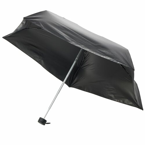 黒色の折りたたみ日傘おすすめ HUS. ALL WEATHER Colors イメージ