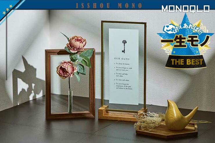 【おしゃれ】部屋が一気に垢抜ける!「フレーム」がアート空間にするコツでした (MONOQLO)