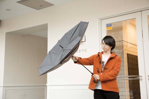 「濡れた傘」問題を抜本的に解決! 逆折り式長傘の厳選ベストバイ2選! イメージ2