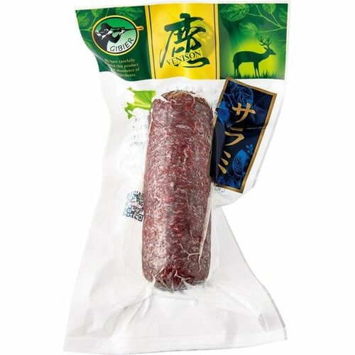 ジビエ工房:えぞ鹿肉サラミ:サラミ