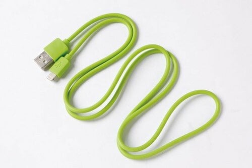 メーカー不明:charging cable for Apple(緑):USB:USBケーブル