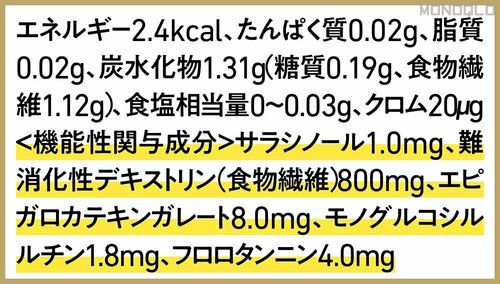 8週間で体重が1.1kg減の臨床試験データ有 機能性表示食品おすすめ イメージ