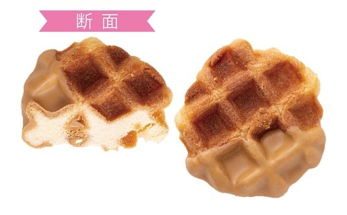 11位: キャラメルにもう少しほろ苦さがほしい「ビスキュイワッフル キャラメル」 イメージ2