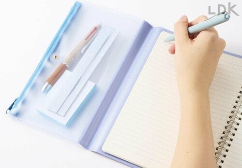 文具を入れたまま書ける ケースつきノートカバーおすすめ イメージ