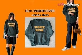 女性も着られる！ 大人気GU×UNDERCOVERのメンズロゴスウェット