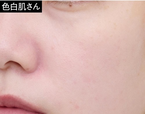 仕上がり:透明感は引き立つが顔色は悪くなった 崩れにくい下地おすすめ イメージ