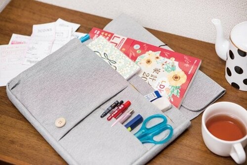 よく使う文具セットはひとまとめにしてコンパクトに イメージ