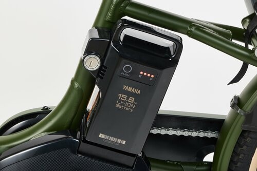 急いでいる時にも手元で時間がわかって便利  電動アシスト自転車おすすめ イメージ2