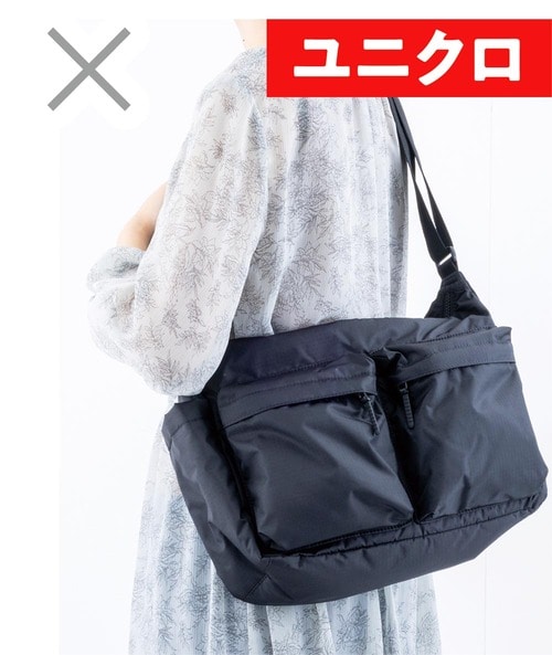 【着こなしPOINT】丸みがあると合わせやすい 無印良品ファッション　おすすめ イメージ2