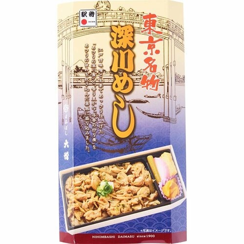 駅弁おすすめ 日本ばし大増 深川めし イメージ