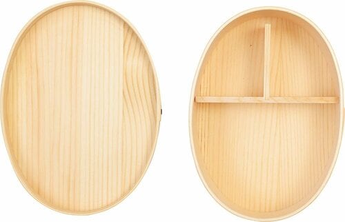  ナガオ 曲げわっぱ弁当箱 小判型1段 ナチュラル イメージ2