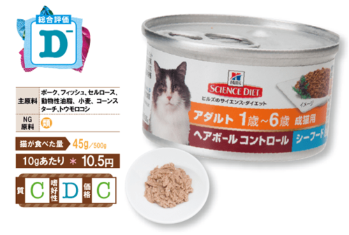 日本ヒルズ・コルゲート:サイエンス・ダイエット:ヘアボールコントロール アダルト 1歳～6歳 成猫用 シーフード猫:ネコ:キャット:キャットフード:ウエット: