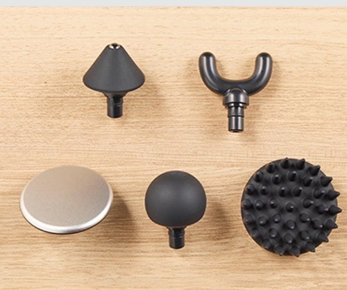 部位に合わせて使える5種類 ミニマッサージガンおすすめ イメージ