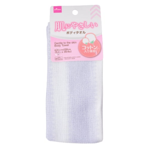 ボディタオルおすすめ ダイソー 肌にやさしいボディタオル イメージ1