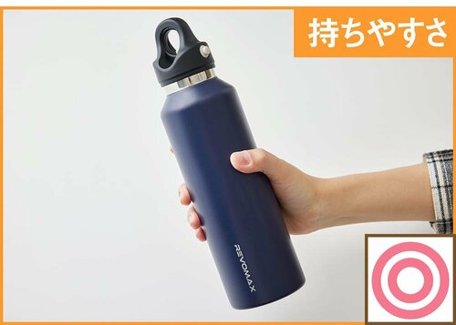 太さがちょうどで持ちやすいボトル 炭酸が入れられる水筒おすすめ イメージ