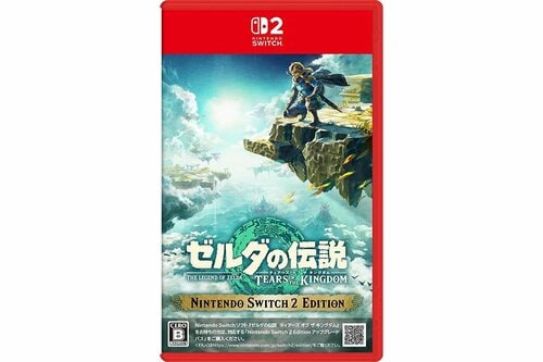 任天堂「ゼルダの伝説 ティアーズ オブ ザ キングダム Nintendo Switch 2 Edition」の場合 Switch 2おすすめ イメージ