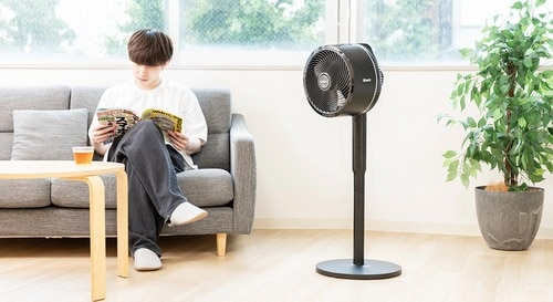 【設置性】 扇風機おすすめ イメージ
