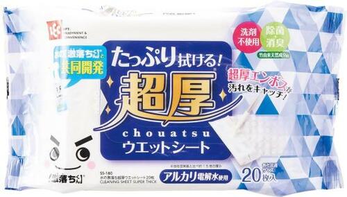 レック「【激落ちくん】 たっぷり拭ける！ 超厚ウエットシート」