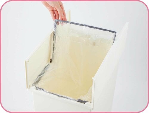 リングがパチッととまる キッチン用ゴミ箱おすすめ イメージ