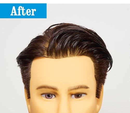 ツヤも束感も出て良い仕上がりに メンズヘアジェルおすすめ イメージ2