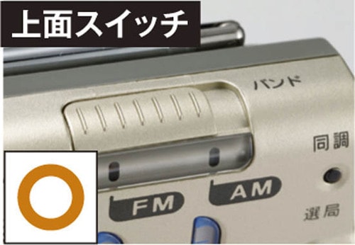 軽快に持ち出せて受信調節も簡単な進化系ラジオ！！ イメージ2