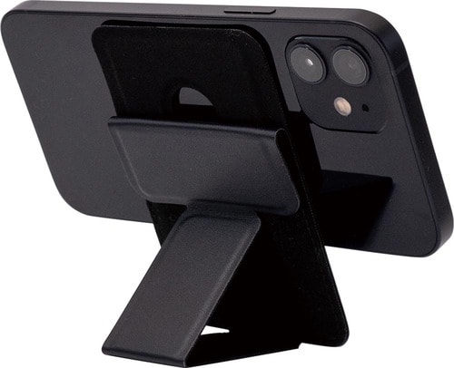 上海問屋「MagSafe対応機種用・ スマホリングにもなる スタンドウォレット」 イメージ