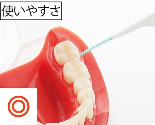 使いやすさ：ラバーブラシが好評 デンタルフロスおすすめ イメージ
