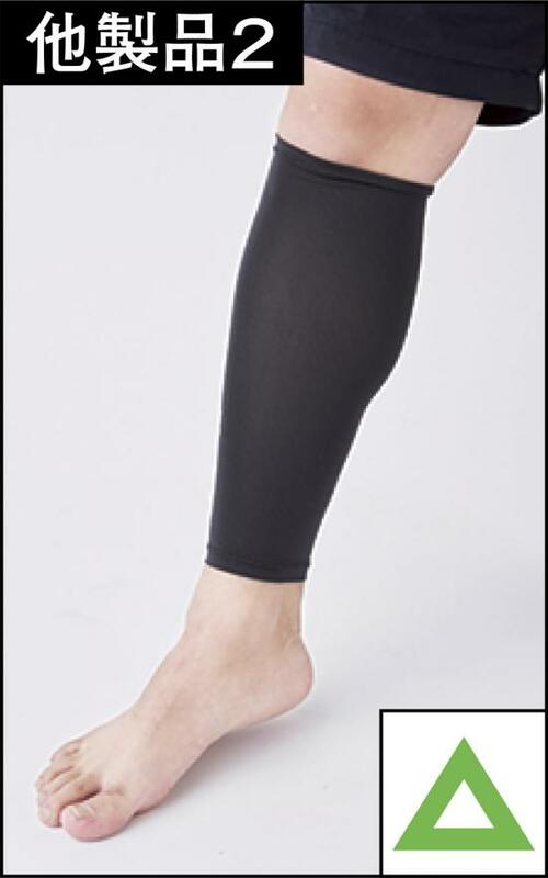 ①着圧ソックスは適度な着圧でむくみを予防します イメージ3