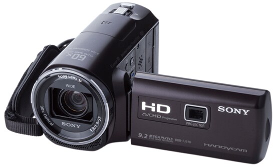 ソニー:HDR-PJ670:ビデオカメラ