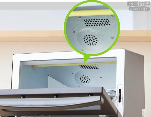 コンベクションでムラなく加熱 トースターおすすめ イメージ