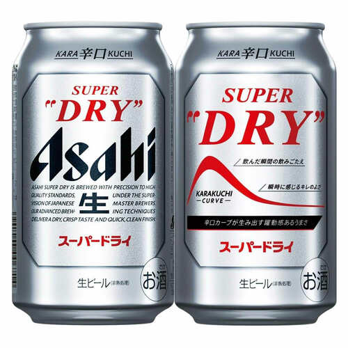 アサヒビール スーパードライ 350ml×24本 イメージ1