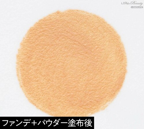 テスト項目2:崩れにくさ テカリ防止パウダーおすすめ イメージ