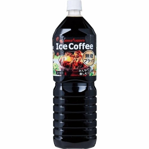 ブラックペットボトル・缶コーヒーおすすめ ポッカサッポロ ポッカ アイスコーヒー ブラック 無糖 イメージ