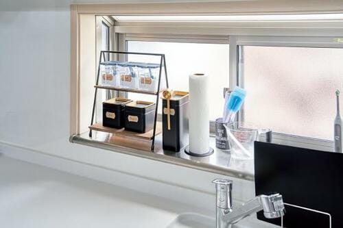 粉物入れのカラーも統一！セリア「スクエアポット」 イメージ2